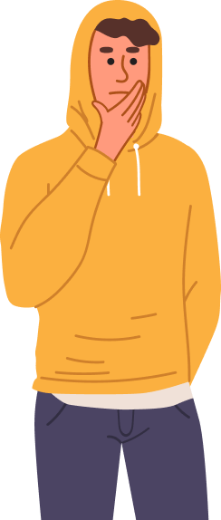 男性のイラスト